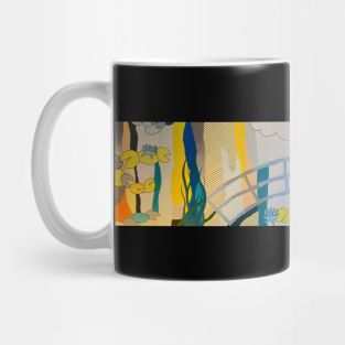 Water Lilies Bridge Mug